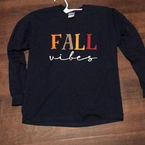 Youth XL Navy Longsleeve t-shirt or women’s small
